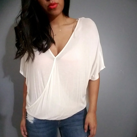 CREAM CROCHET LACE UP BACK TOP - Picture 3 of 6